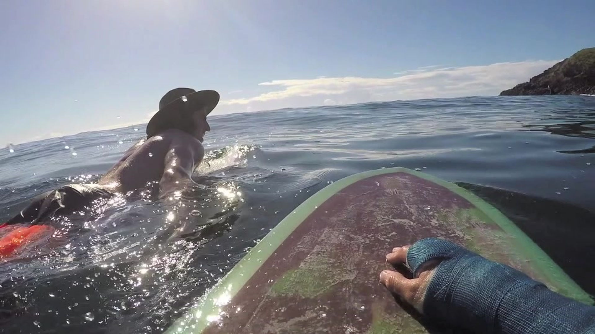 Christian & Jonny Surfing Crescent Head